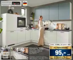Möbel Inhofer Modul Form Einbauküche MF8 Angebot