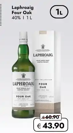 Travel Free Laphroaig Four Oak Angebot