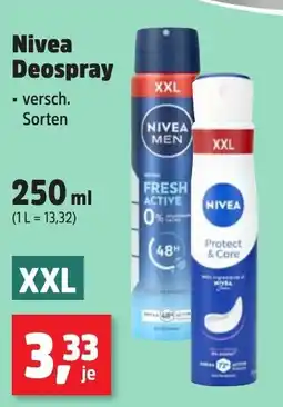 Thomas Philipps Nivea Deospray Angebot