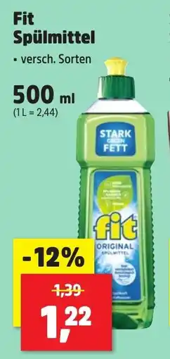 Thomas Philipps Fit Spülmittel Angebot