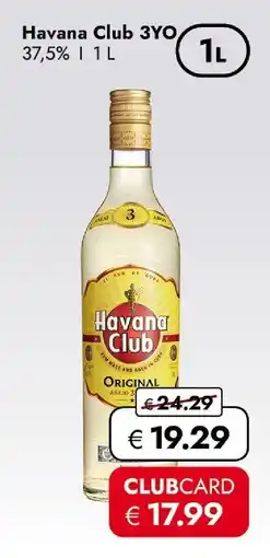 Travel Free Havana Club 3YO Angebot