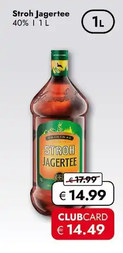 Travel Free Stroh Jagertee Angebot