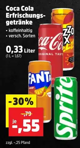 Thomas Philipps Coca Cola Erfrischungs getränke Angebot