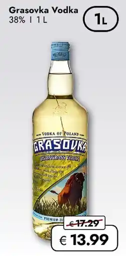 Travel Free Grasovka Vodka Angebot