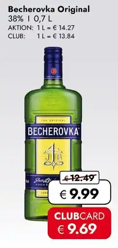 Travel Free Becherovka Original Angebot
