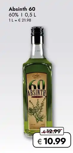 Travel Free Absinth 60 Angebot