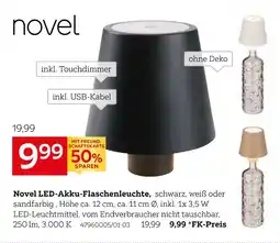 XXXLutz Novel led-akku-flaschenleuchte Angebot