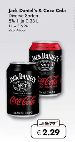 Travel Free Jack daniel's & coca cola jack daniel's & coca cola Angebot