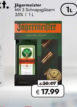 Travel Free Jägermeister kräuterlikör Angebot