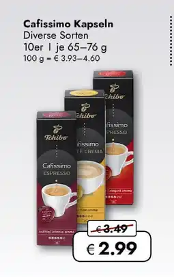 Travel Free Tchibo cafissimo kapseln Angebot