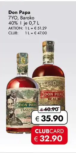 Travel Free Don papa baroko Angebot