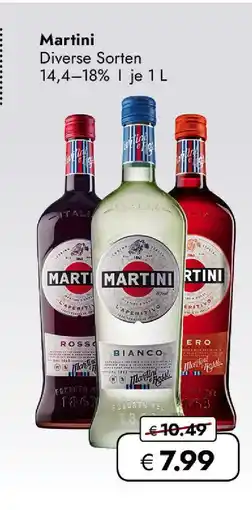 Travel Free Martini cocktail Angebot