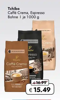 Travel Free Tchibo caffè crema Angebot