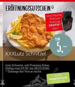 XXXLutz Xxxlutz schnitzel Angebot