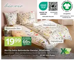 XXXLutz Bio:vio satin-bettwäsche-garnitur „wildflower“ Angebot