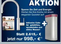 Möbel Inhofer Quooker eleganter quooker mit cube Angebot