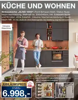 Möbel Inhofer Alno einbauküche alno 1000 Angebot