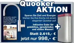 Möbel Inhofer Quooker flex round inkl. pro3 und cube Angebot