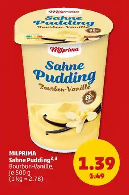 PENNY Milprima sahne pudding bourbon-vanille Angebot