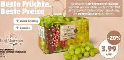 PENNY Best moments helle kernlose tafeltrauben Angebot