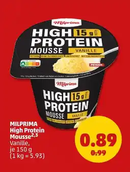 PENNY Milprima high protein mousse vanille Angebot