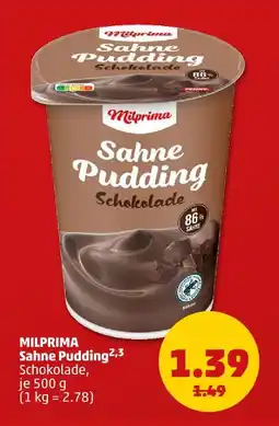 PENNY Milprima sahne pudding Angebot