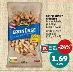 PENNY Simply sunny erdnüsse Angebot