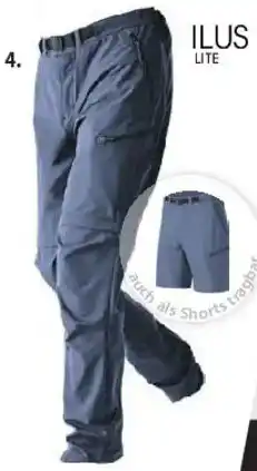 Mountain Sports Outlet Herren Stretch Zip-Off Funktionshose Angebot