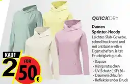 Mountain Sports Outlet QUICKDRY Damen Sprinter-Hoody Angebot