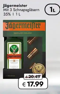 Travel Free Jägermeister Angebot