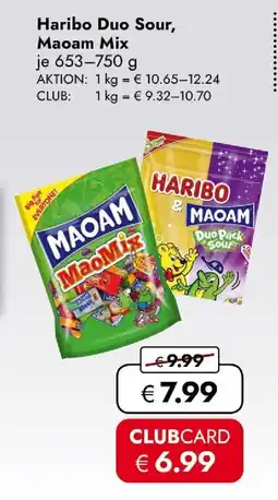 Travel Free Haribo Duo Sour, Maoam Mix Angebot