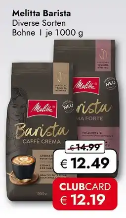 Travel Free Melitta Barista Angebot