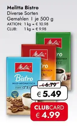 Travel Free Melitta Bistro Angebot