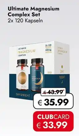 Travel Free Ultimate Magnesium Complex Set Angebot