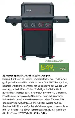 Pflanzen Kölle Weber spirit epx-435r stealth gasgrill Angebot