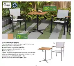 Pflanzen Kölle Alu-stapelsessel ragusa Angebot