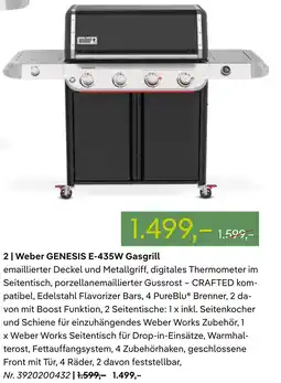 Pflanzen Kölle Weber genesis e-435w gasgrill Angebot