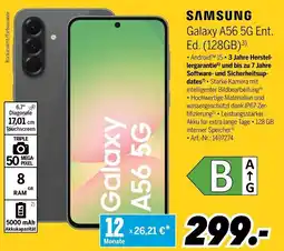 MEDIMAX SAMSUNG Galaxy A56 5G Ent. Ed. (128GB) Angebot