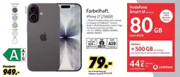 MEDIMAX Apple iPhone 17 (256GB) + Vodafone Smart M 80 GB Angebot