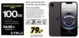 MEDIMAX Apple iPhone 16e (128GB) + ALLNET-FLAT CLASSIC PLUS 100GB Angebot