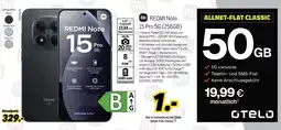 MEDIMAX Xiaomi REDMI Note 15 Pro 5G (256GB) + ALLNET-FLAT CLASSIC 50GB Angebot