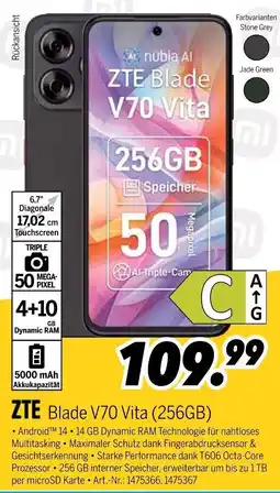 MEDIMAX ZTE Blade V70 Vita (256GB) Angebot