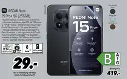 MEDIMAX Xiaomi REDMI Note 15 Pro+ 5G (256GB) Angebot