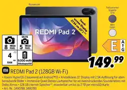 MEDIMAX Xiaomi REDMI Pad 2 (128GB Wi-Fi) Angebot