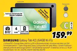MEDIMAX SAMSUNG Galaxy Tab A11 (64GB Wi-Fi) Angebot