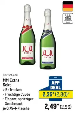 METRO MM Extra Sekt Angebot