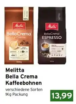 CAP Markt Melitta Bella Crema Kaffeebohnen Angebot