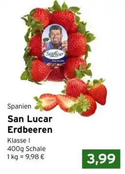 CAP Markt San Lucar Erdbeeren Angebot