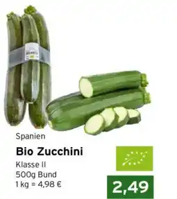 CAP Markt Bio Zucchini Angebot