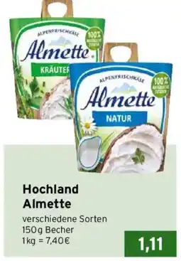 CAP Markt Hochland Almette Angebot